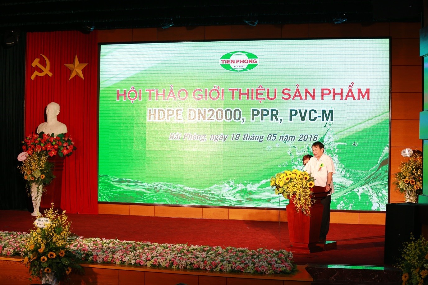 Nhựa Tiền Phong tổ chức hội thảo và giới thiệu sản phẩm HDPE DN2000 và một số sản phẩm mới